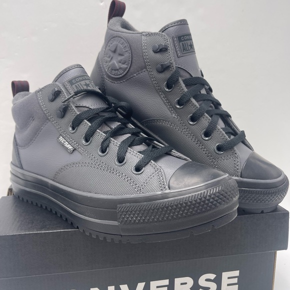 Converse Men’s
CTAS MALDEN STREET BOOT MID DARK MATTER/BLACK/BLOODSTONE Sneakers - Picture 6 of 16